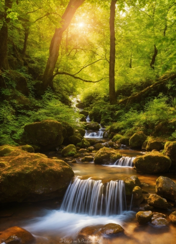 Chroma Key Stock Footage, Water, Plant, Light, Leaf, Nature