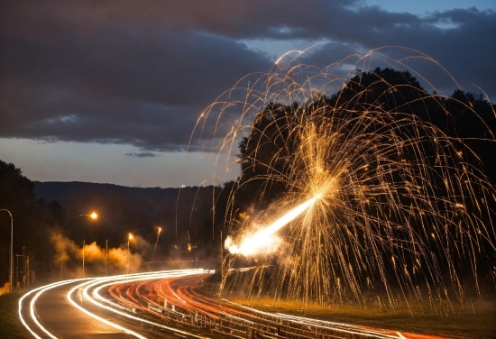 Cloud, Sky, Atmosphere, Plant, Street Light, Automotive Lighting