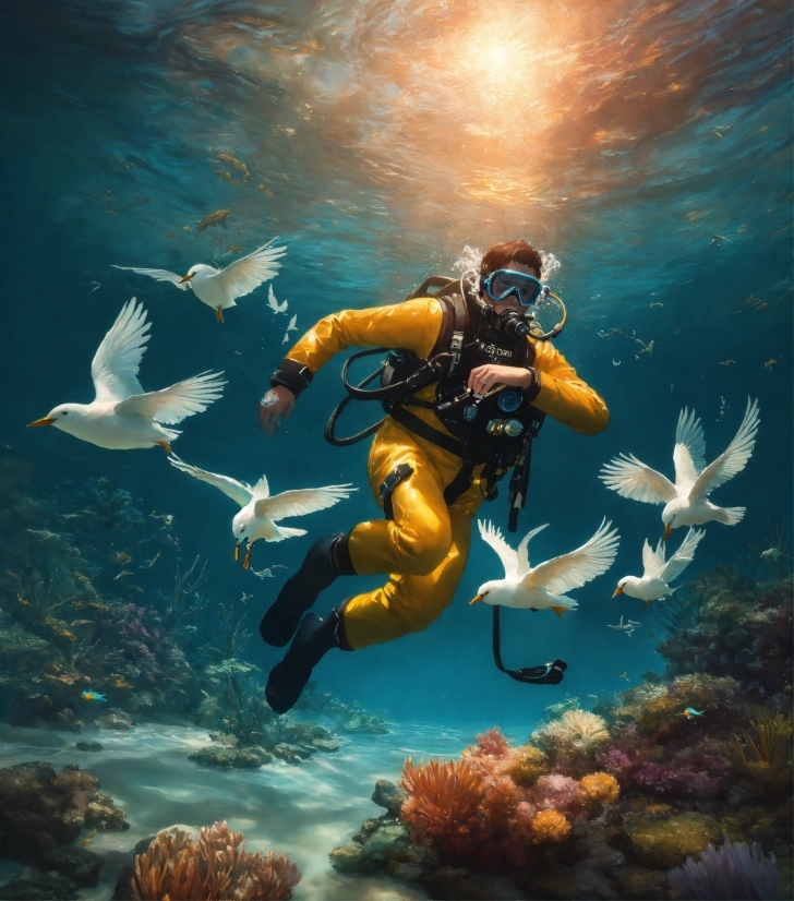 Comedy Wallpaper Hd, Water, Underwater Diving, Nature, Underwater, Organism