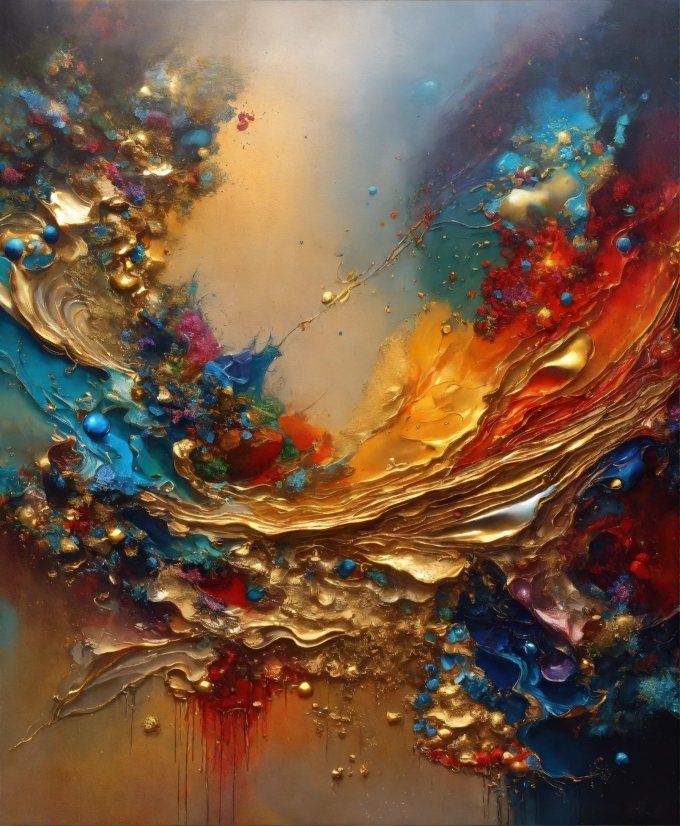 Copyright Free Video Content, Liquid, World, Paint, Art, Sky