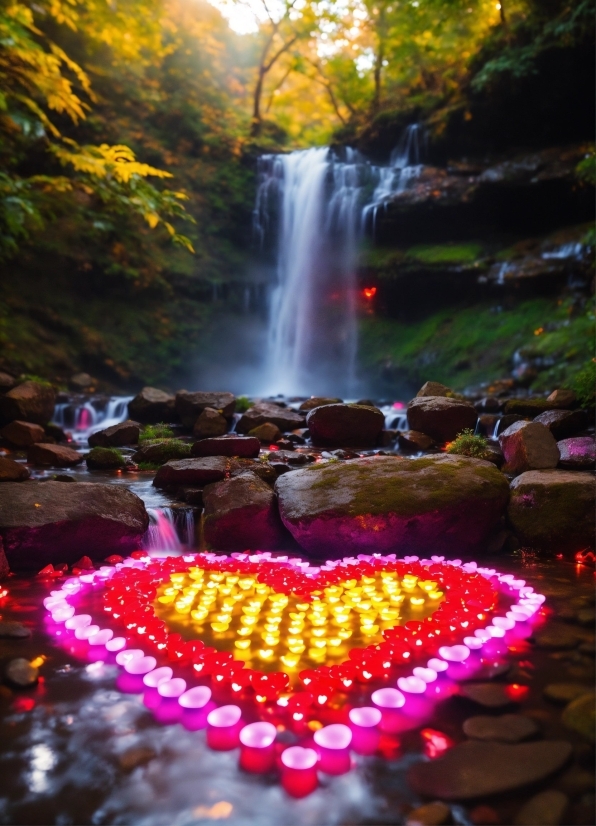 Crying Stock Video, Water, Plant, Light, Candle, Nature