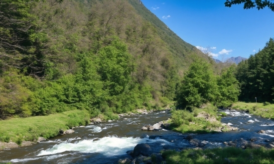 Dall E 2 I, Water, Plant, Sky, Water Resources, Mountain