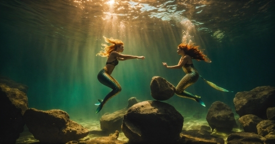 Desktop Background Slideshow Free Download, Water, People In Nature, Underwater, Organism, Sunlight