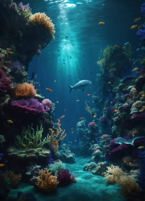 Desktop Live Wallpaper Anime, Water, Vertebrate, Natural Environment, Underwater, Fluid