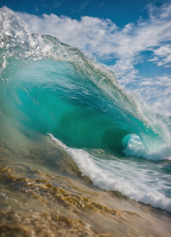 Desktop Wallpaper 1366x768, Water, Cloud, Liquid, Sky, Fluid