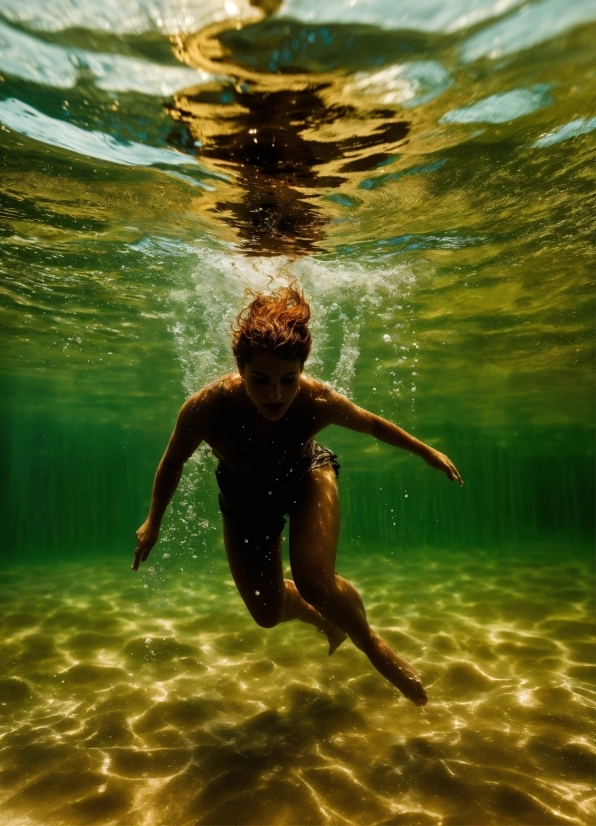 Desktop Wallpaper Desk And Shelf, Water, People In Nature, Swimwear, Happy, Body Of Water