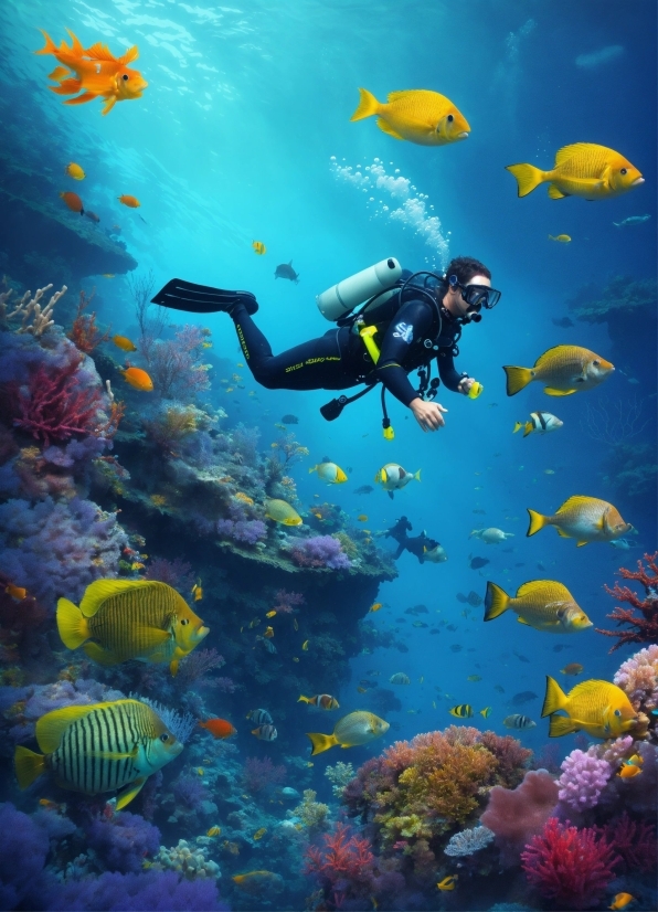 Download Adobe Illustrator Windows 8, Water, Vertebrate, Blue, Natural Environment, Underwater