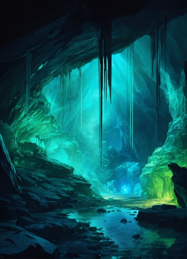 Edius Background Video Free Download, Water, World, Ice Cave, Glacial Landform, Glacier Cave