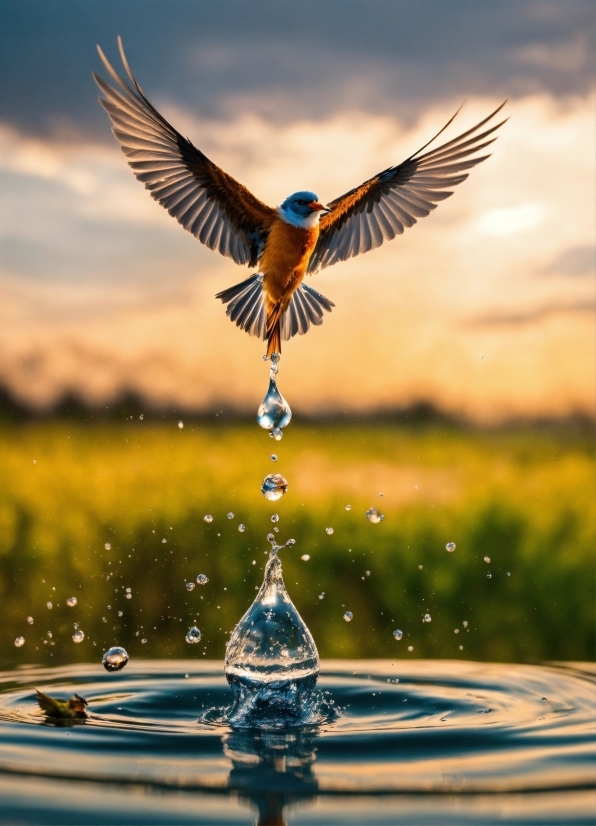 Enhance Image Online Ai, Water, Sky, Liquid, Bird, Nature