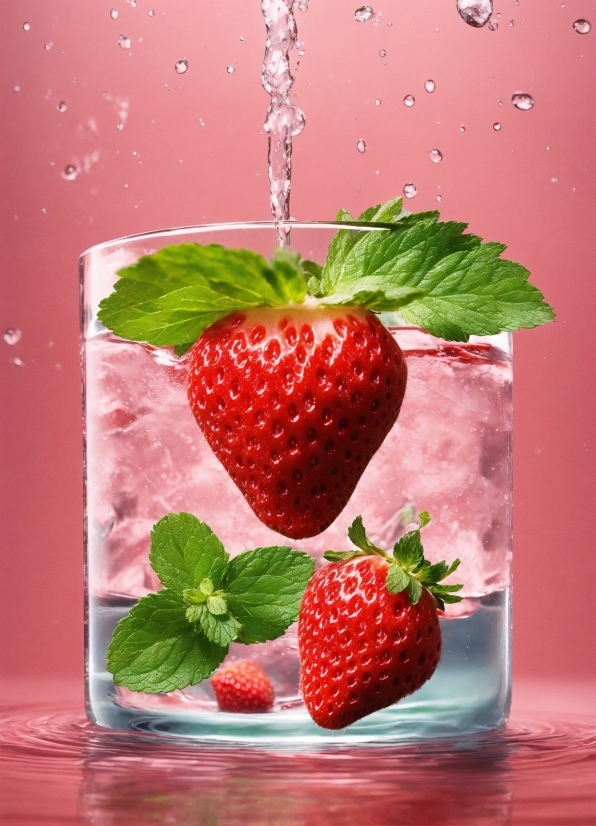 Free Commercial Video Footage, Food, Liquid, Fruit, Strawberry, Natural Foods