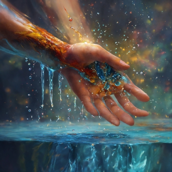 Free Green Screen Cartoon Video, Water, Hand, Liquid, Photograph, Nature