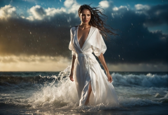 Free Green Screen Stock Footage, Hair, Water, Cloud, Sky, Nature