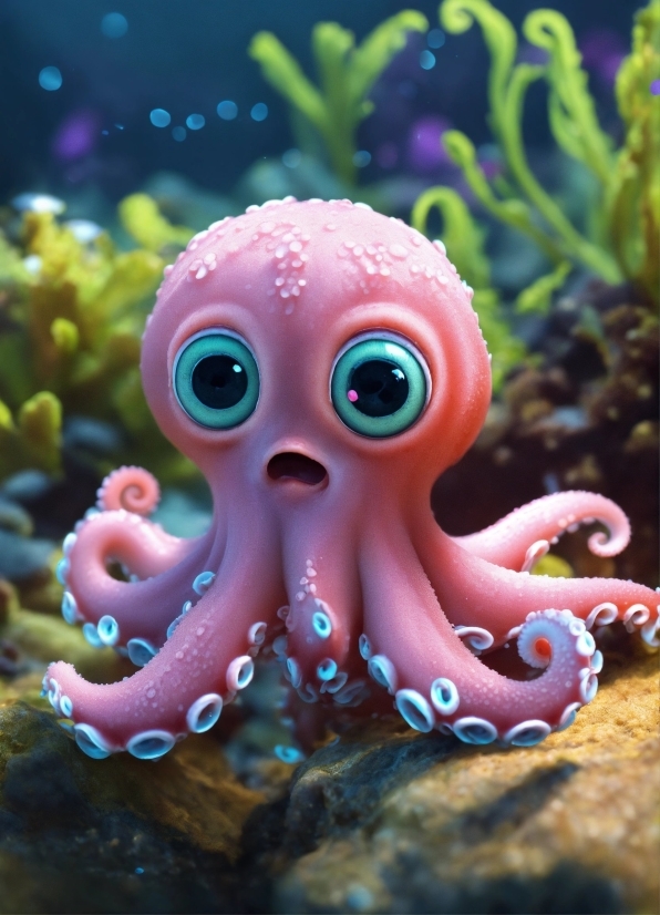 Free Live Animated Wallpaper, Water, Marine Invertebrates, Octopus, Natural Environment, Organism