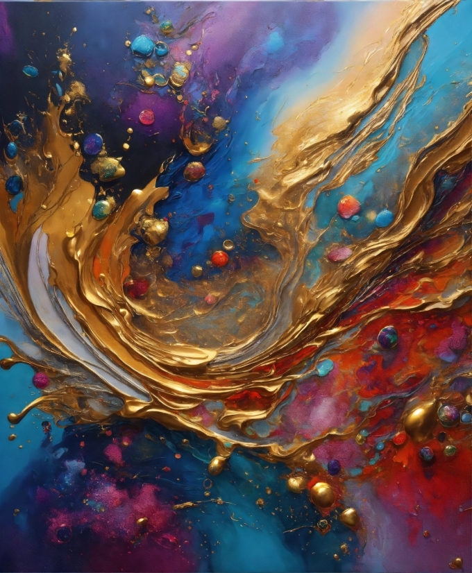 Free Long Stock Videos, Liquid, Water, Art Paint, Paint, Purple