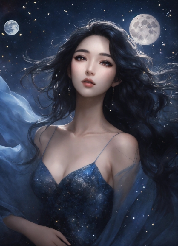 Free Moving Wallpapers, Eyelash, Flash Photography, Art, Moon, Cg Artwork