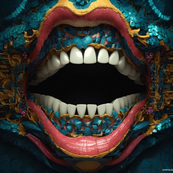 Free Photo Generator Ai, Mouth, Eye, Tooth, Jaw, Landmark