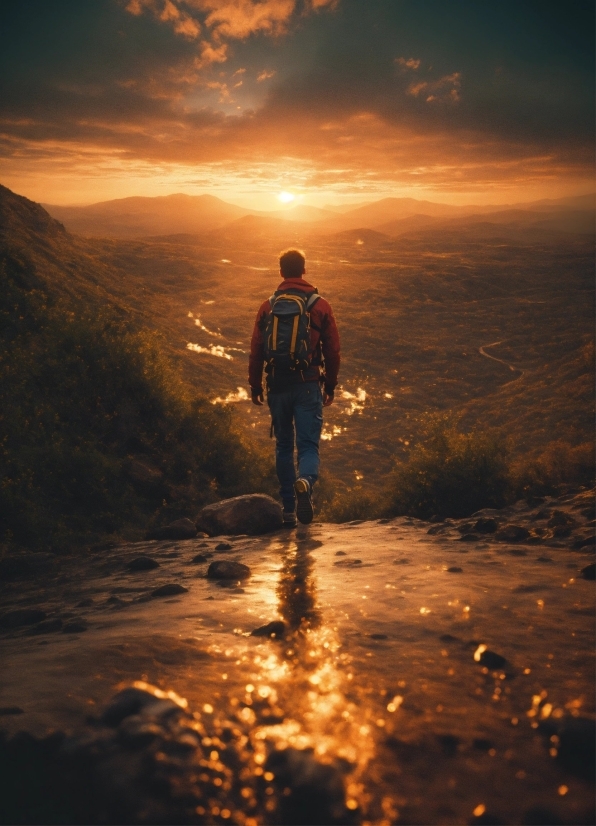 Free Stock Footage For Editing Practice, Cloud, Water, Sky, Light, People In Nature