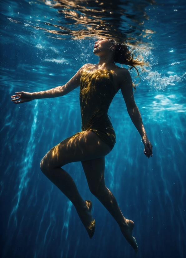 Free Stock Footage Without Watermark, Water, People In Nature, Underwater, Human Body, Flash Photography