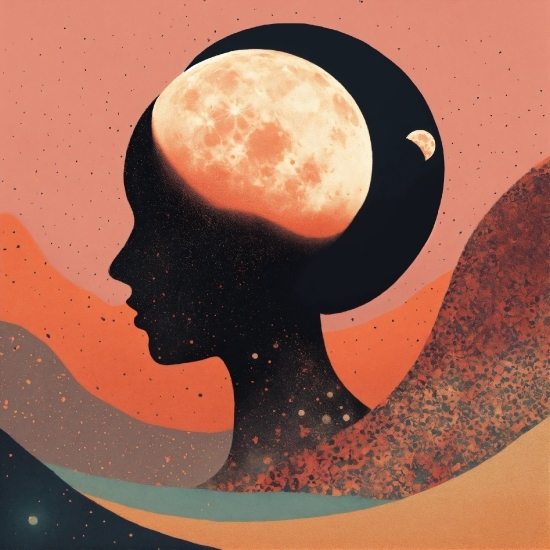 Free Vector Ai, Human, Art, Moon, Font, Happy