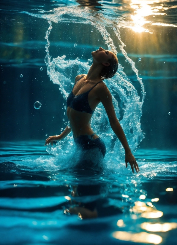 Free Video Editing Software, Water, Vertebrate, Swimming Pool, Light, People In Nature