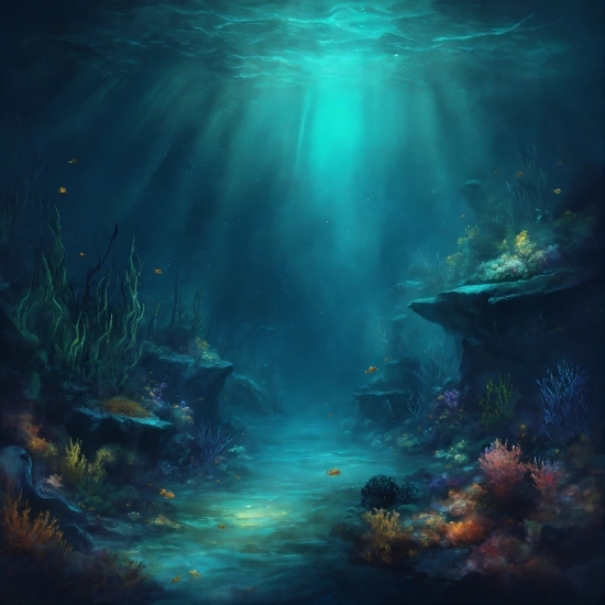 Free Wallpaper Anime Naruto, Water, Underwater, Azure, Organism, Marine Biology