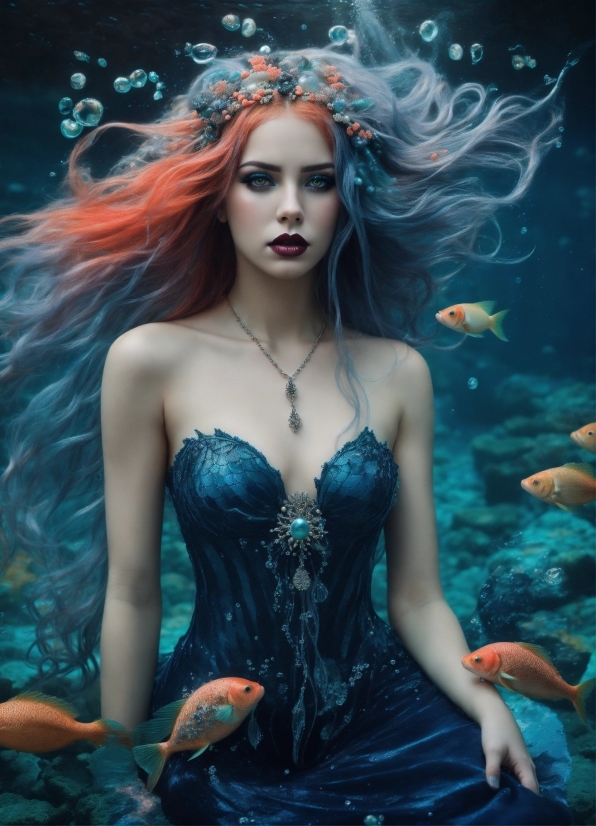 Futuristic Background Hd, Azure, Mythical Creature, Flash Photography, Fashion, Dress