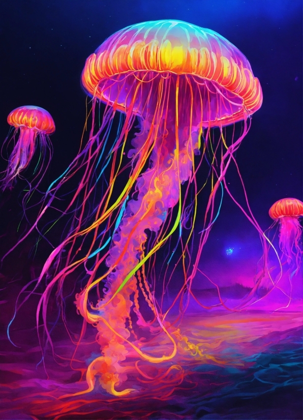 Grass Clipart, Water, Jellyfish, Marine Invertebrates, Light, Bioluminescence