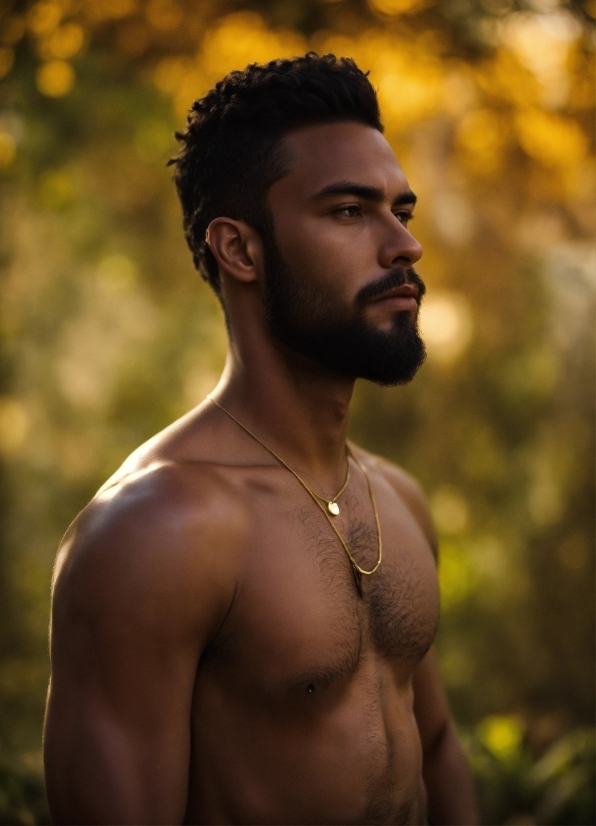 Hair, Lip, Eye, Muscle, People In Nature, Beard