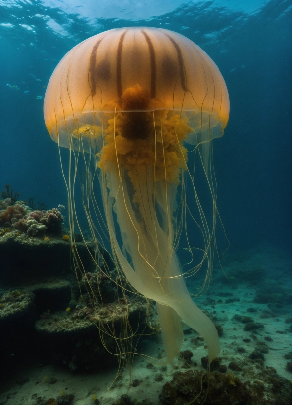 Halloween Desktop Wallpaper, Water, Marine Invertebrates, Jellyfish, Azure, Natural Environment