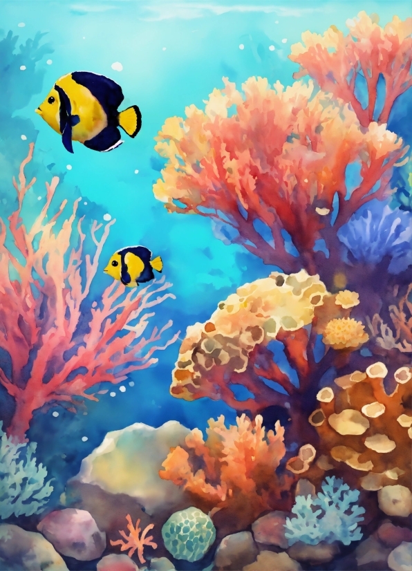 Heaven Background Hd, Nature, Natural Environment, Azure, Underwater, Organism