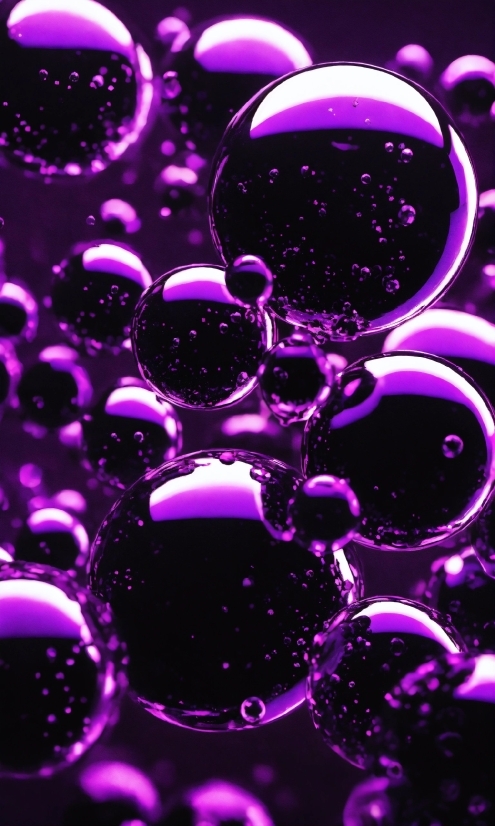 Imagen Ai Online, Liquid, Purple, Light, Fluid, Violet