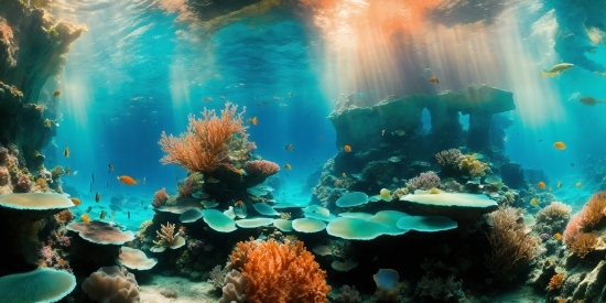 Islamic Background Hd 1080p, Water, Vertebrate, Underwater, Nature, Azure