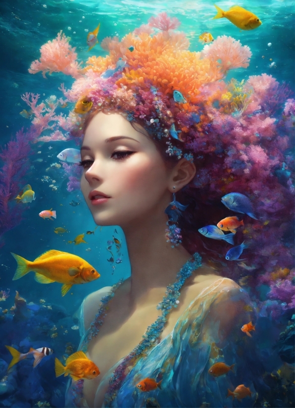 Kgf Hd Wallpaper, People In Nature, Organism, Art, Eyelash, Underwater