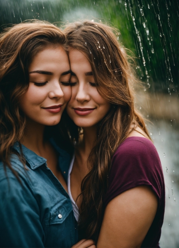 Lip, Smile, Eyebrow, Nature, People In Nature, Flash Photography