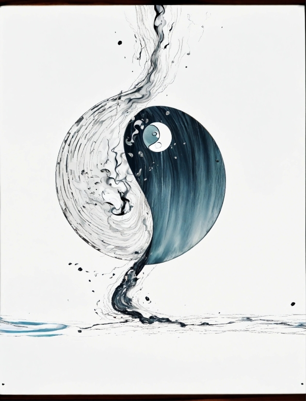 Liquid, Art, Painting, Water, Font, Circle