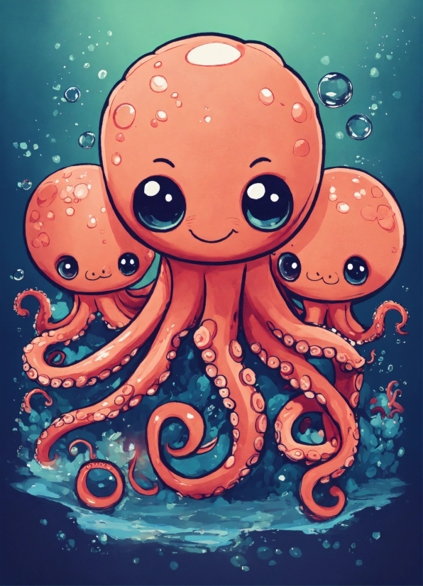 Look Wallpaper Download, Water, Marine Invertebrates, Octopus, Liquid, Azure