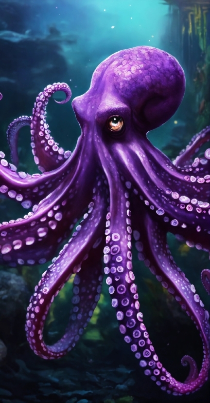 Love Flower Dp For Whatsapp, Marine Invertebrates, Purple, Octopus, Cephalopod, Giant Pacific Octopus