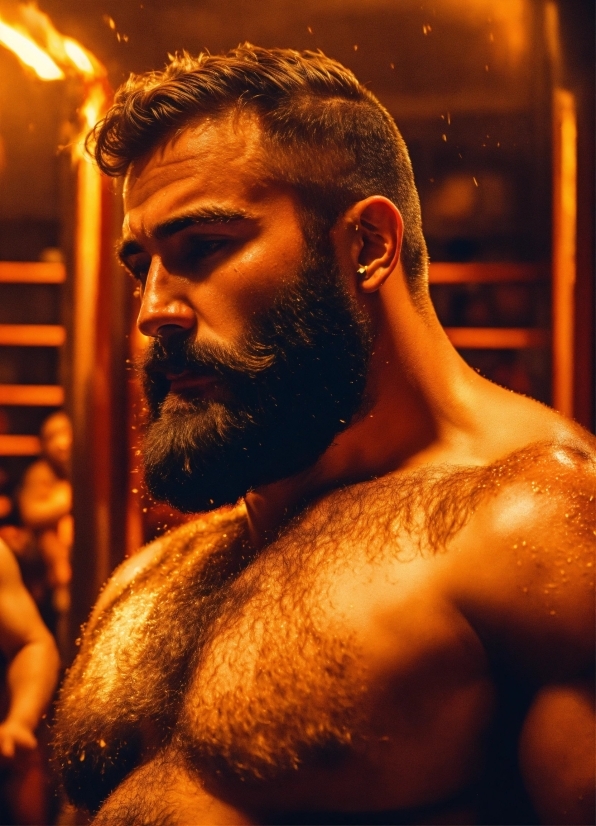 Luminar Photoshop, Chin, Beard, Muscle, Human Body, Jaw