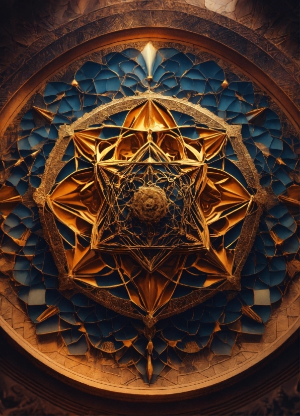 Make Ai Picture, Wood, Art, Symmetry, Ceiling, Tints And Shades