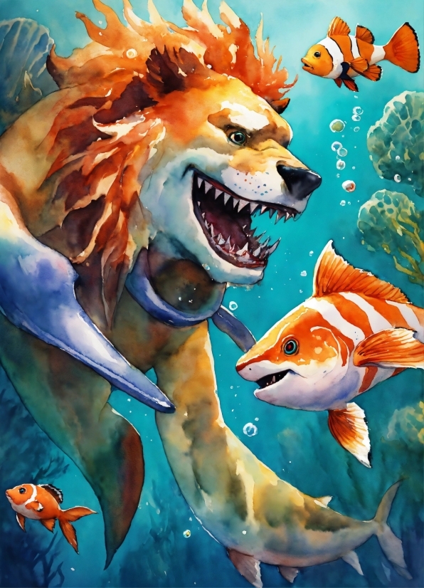 Mentahan Background Racing, Smile, Jaw, Art, Painting, Underwater