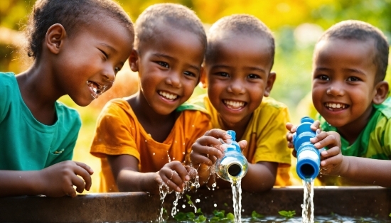 Midjourney Download Image, Face, Smile, Water, Photograph, Green