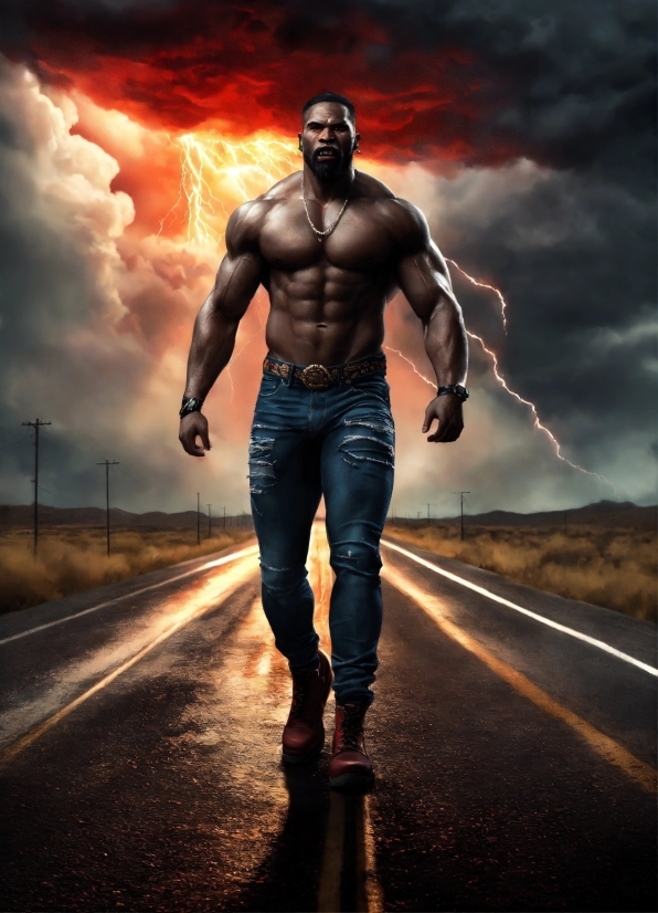 Nice Desktop Wallpapers, Cloud, Sky, Muscle, Human, Flash Photography