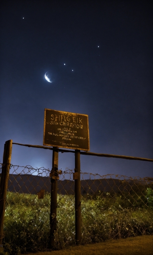 Photo Editing Background Hd, Sky, Nature, Natural Landscape, Fence, Moon