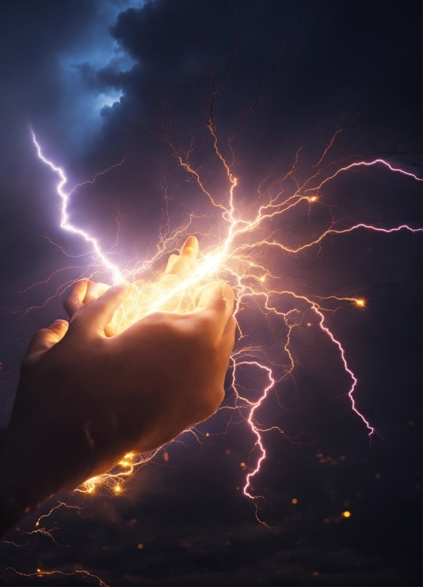 Photo To Vector Art Online, Thunder, Lightning, Cloud, Thunderstorm, Atmosphere