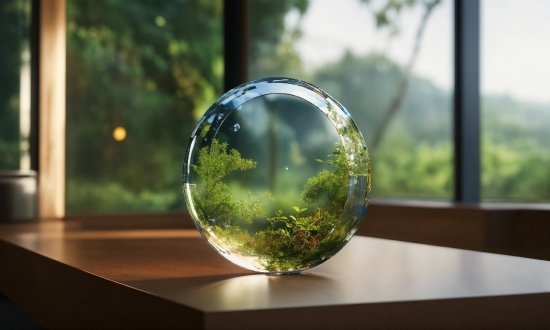 Plant, Water, Window, World, Sunlight, Sky