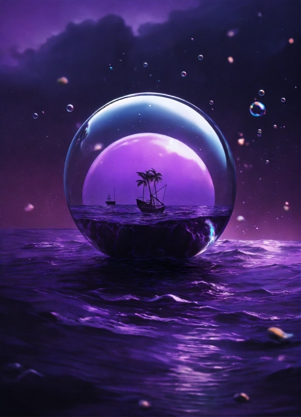 Remix Ai, Atmosphere, Liquid, World, Purple, Water