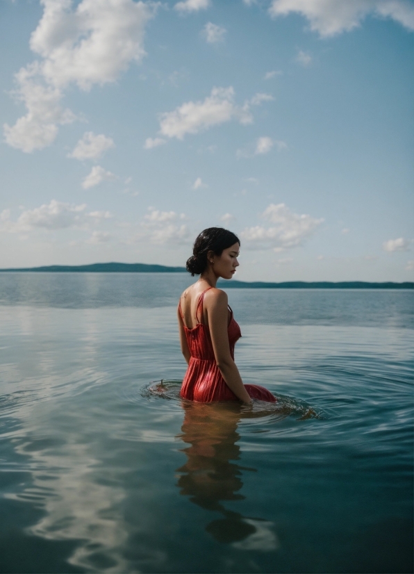 Royalty Free Stock Photography, Water, Cloud, Sky, People In Nature, Flash Photography