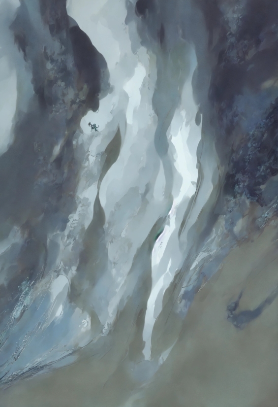 Running Man Free Video, Water, Grey, Painting, Art, Ice Cap