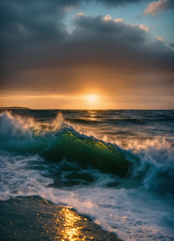 Shutterstock Free Download, Water, Cloud, Sky, Atmosphere, Afterglow