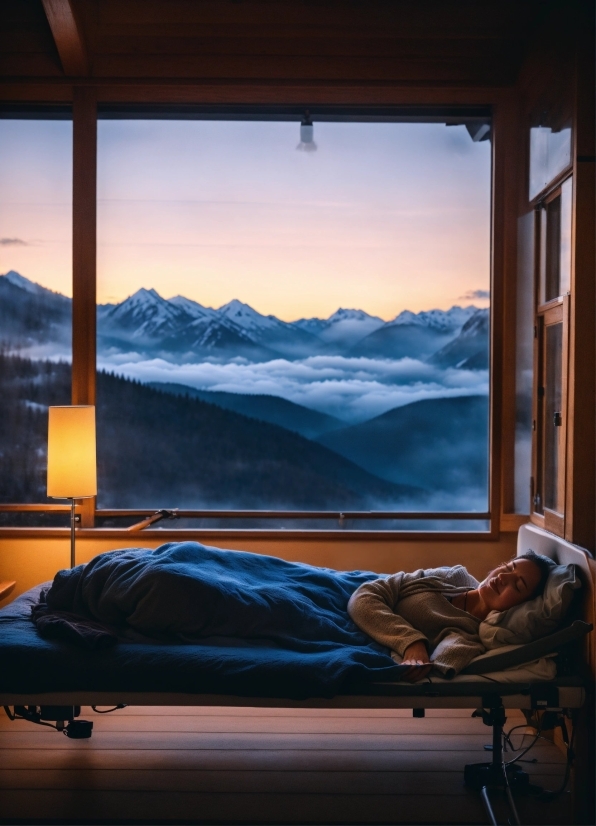 Sky, Furniture, Cloud, Window, Light, Comfort